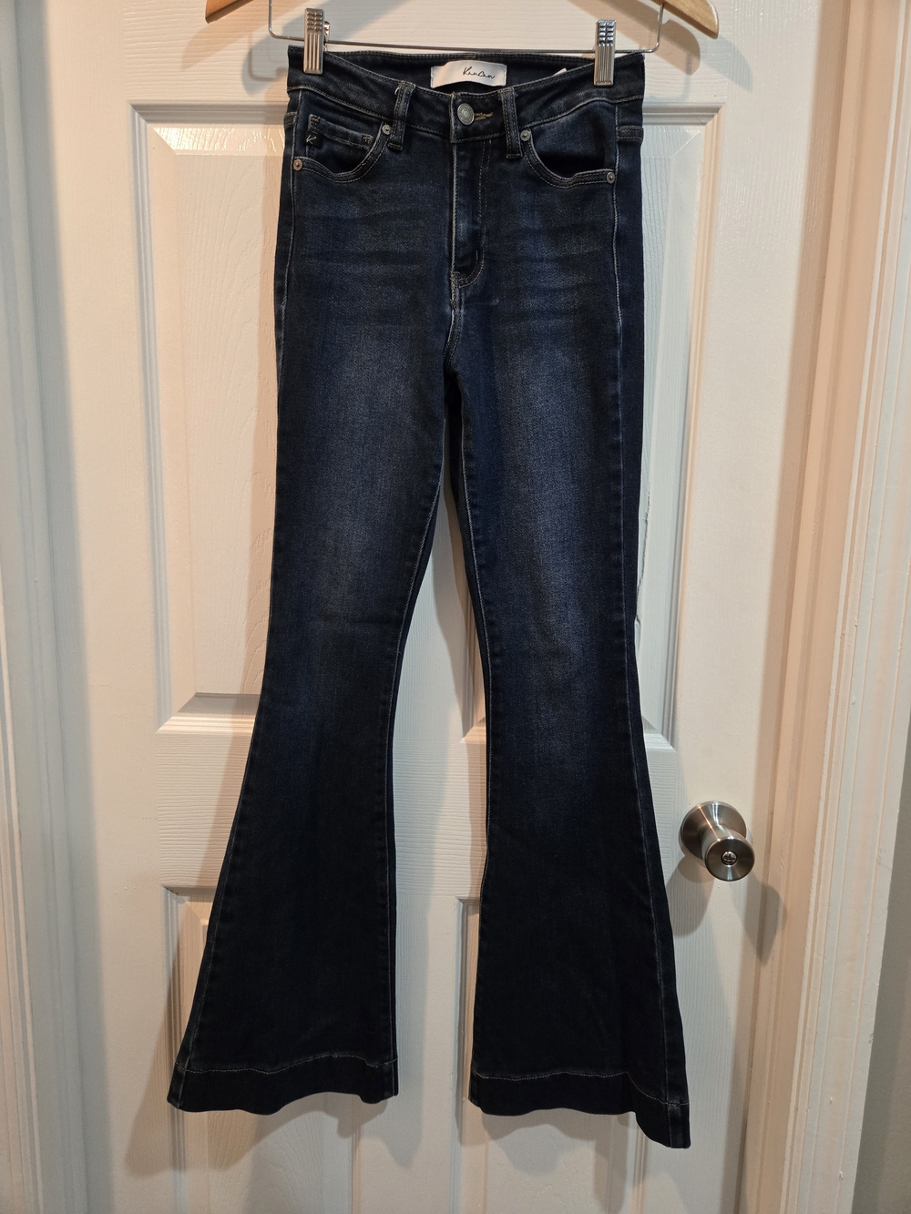 KanCan Size 3/25 Dark Indigo Flare Jeans